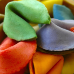 Custom Coloured Fortune Cookies