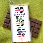 You Are Amazing Custom Chocolate-min